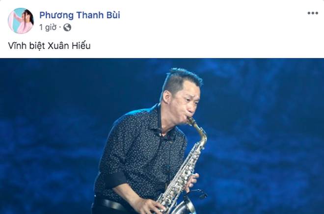 Hà Hồ, Duy Mạnh và loạt sau Vbiz xót thương khi nghệ sĩ saxophone Xuân Hiếu qua đời vì ung thư-1