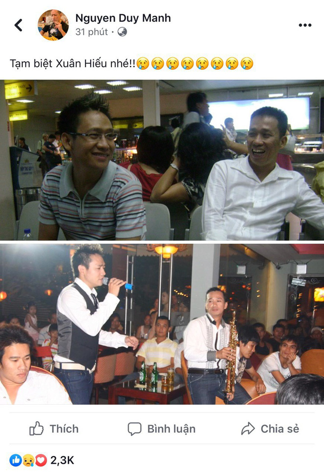 Hà Hồ, Duy Mạnh và loạt sau Vbiz xót thương khi nghệ sĩ saxophone Xuân Hiếu qua đời vì ung thư-2