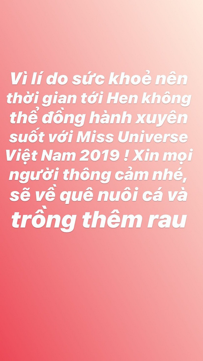 H’Hen Niê đột ngột tuyên bố dừng đồng hành với Hoa hậu Hoàn vũ Việt Nam 2019-1
