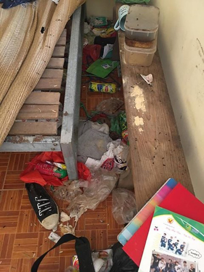 Sốc với căn phòng trọ bẩn kinh hoàng của cô gái trẻ: Vỏ lon, túi nilon chất hết lên giường, rác nhét 3 bao vẫn chưa hết-2