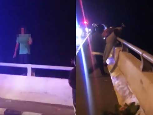 Khoảnh khắc kinh hoàng khi cây cầu dài 140m ở Đài Loan sụp đổ trong tíc tắc, khiến hàng chục người bị thương và mất tích-9