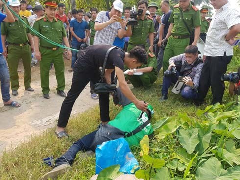 Thực nghiệm hiện trường vụ nam sinh năm nhất chạy Grab bị sát hại