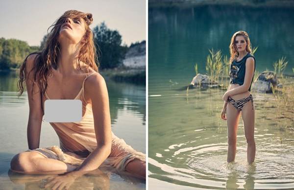 Say đắm thân hình bốc lửa của thiên thần nội y tóc đỏ cao trên 1m8-12