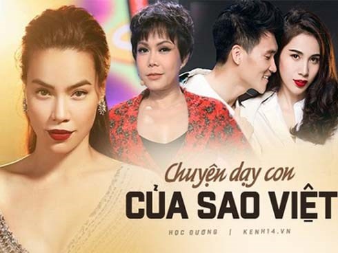 Chuyện dạy con của sao Việt: Hà Hồ, Việt Hương 