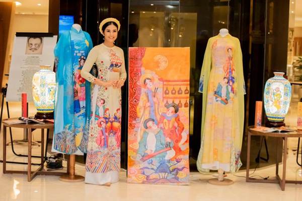 Á hậu Huyền My gợi cảm hết nấc với váy xẻ ngực-11