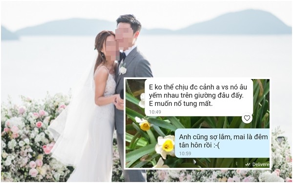 Cô dâu cứng” nhất năm: Dỡ rạp hủy hôn, đốt ảnh cưới 100 triệu ngay trong phút mốt vì phát hiện tin nhắn anh cũng sợ lắm, mai là đêm tân hôn rồi-2