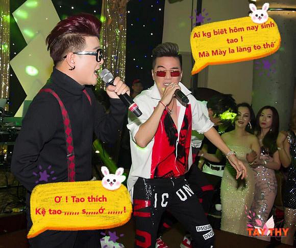 Lầy lội ngày thường đã đành, Vũ Hà còn mừng sinh nhật Đàm Vĩnh Hưng bằng bộ ảnh chế cười té ghế và cực bá đạo-2