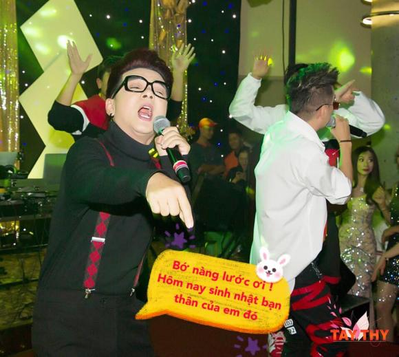 Lầy lội ngày thường đã đành, Vũ Hà còn mừng sinh nhật Đàm Vĩnh Hưng bằng bộ ảnh chế cười té ghế và cực bá đạo-1