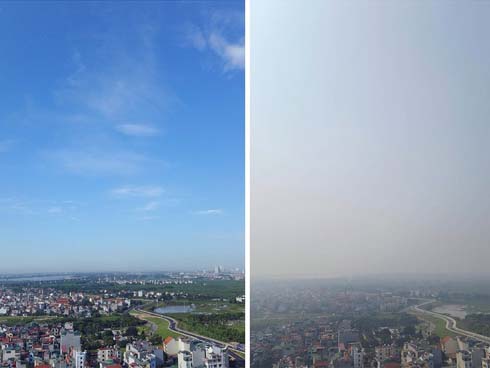 Hà Nội đón mưa lớn sau chuỗi ngày nắng hanh, người dân vui mừng vì ô nhiễm không khí được giảm đáng kể-27