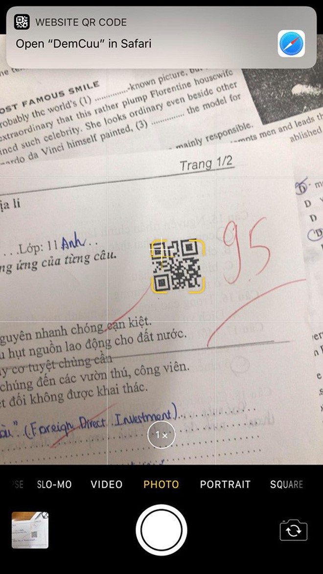 Cô giáo chơi khó học sinh khi in mã đề QR, nhưng điều bất ngờ nhất là scan lại ra hàng tá điều thú vị-1