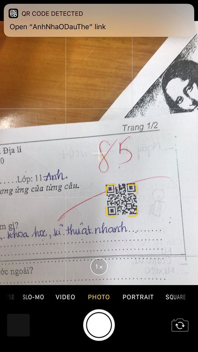Cô giáo chơi khó học sinh khi in mã đề QR, nhưng điều bất ngờ nhất là scan lại ra hàng tá điều thú vị-2