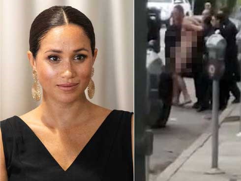 Meghan Markle muối mặt khi cháu trai 