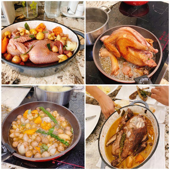 Cả vợ cả chồng nhà Đăng Khôi mải mê nấu ăn nhưng nhân vật cuối cùng cũng gây chú ý-3