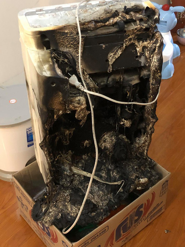 Cảnh báo: Máy lọc không khí hàng Nhật bãi bốc cháy ngùn ngụt và nguyên nhân không phải ai cũng biết-2