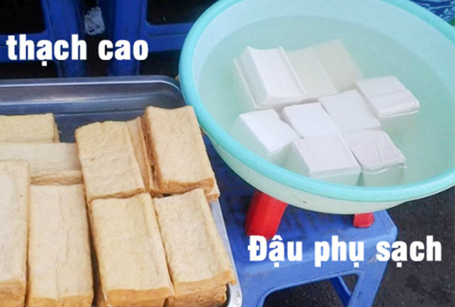 Cách nhận biết đậu phụ chứa thạch cao, người bán không thể chối cãi-1