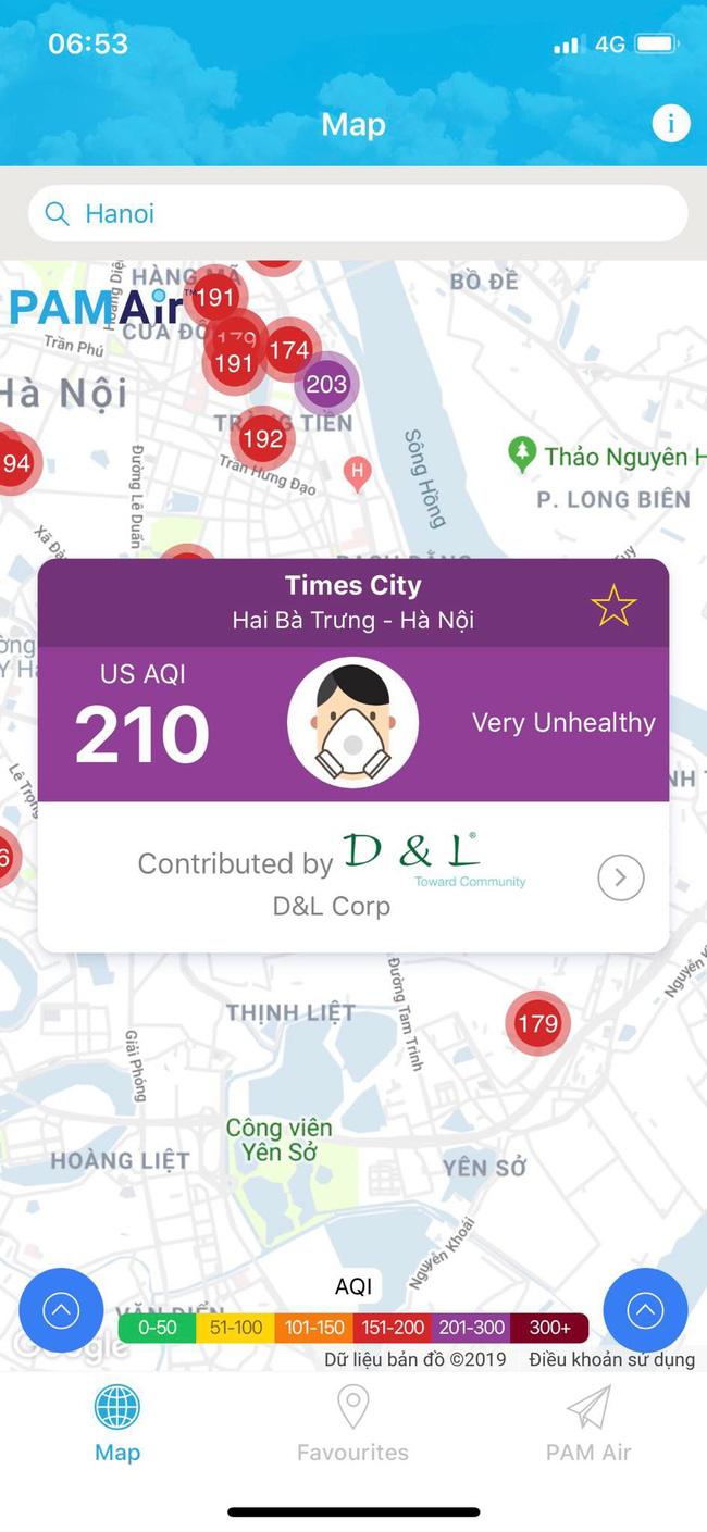 Sau 1 ngày mưa lớn, ô nhiễm ở Hà Nội lại ở mức báo động-2