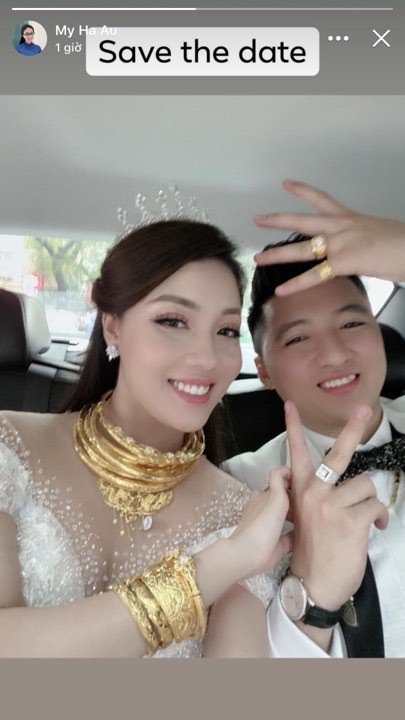 Đám cưới nhà người ta: Cô dâu đeo trên người sương sương hơn chục cây vàng, tiết lộ lấy được chú rể doanh nhân chỉ vì cái lỡ tay-1