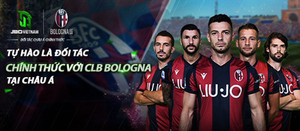 JBO Vietnam ký kết hợp đồng đối tác châu Á cùng CLB Ý Bologna F.C. 1909-1