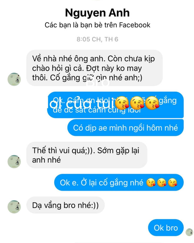 Tuấn Anh nhắn tin động viên tân binh bị HLV Park loại-2