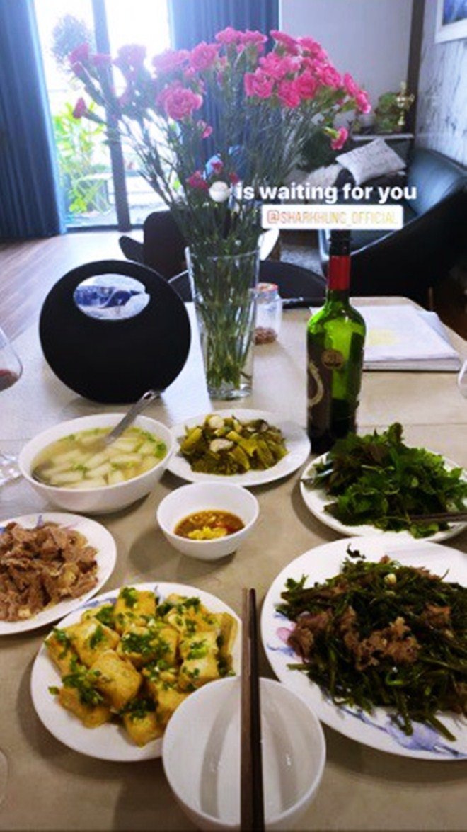 Shark Hưng đã giỏi và giàu lại còn nấu ăn ngon, vợ đẹp kém 16 tuổi cũng đảm không vừa-6