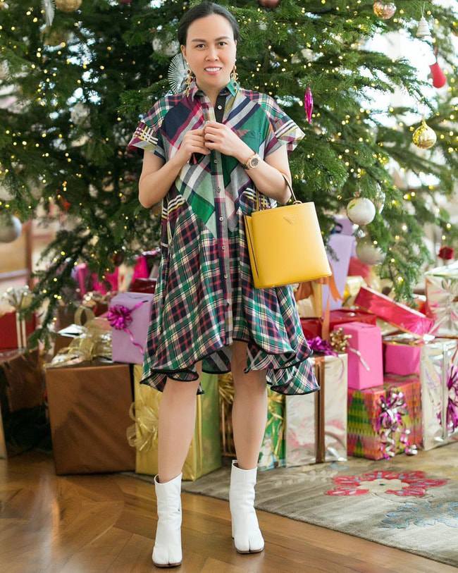 Vung tay mua hàng hiệu không tiếc, Phượng Chanel vẫn mặc lại những bộ cánh sến súa-5