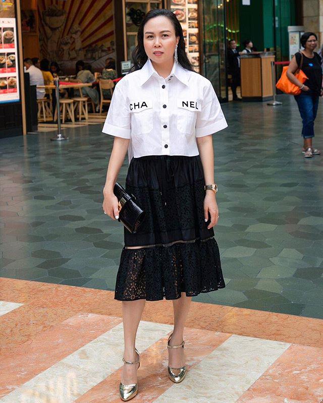 Vung tay mua hàng hiệu không tiếc, Phượng Chanel vẫn mặc lại những bộ cánh sến súa-11