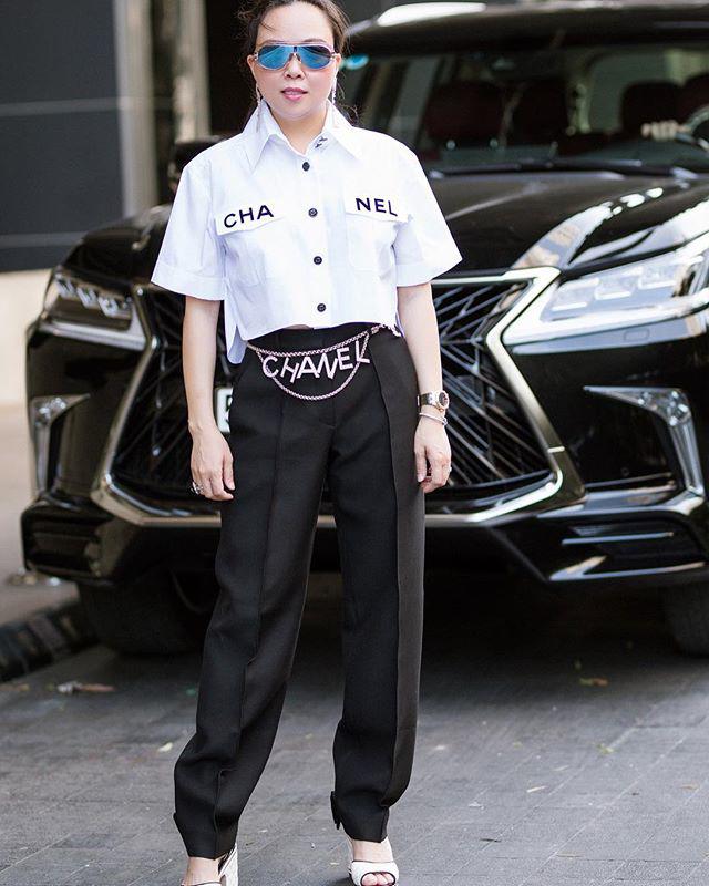 Vung tay mua hàng hiệu không tiếc, Phượng Chanel vẫn mặc lại những bộ cánh sến súa-10