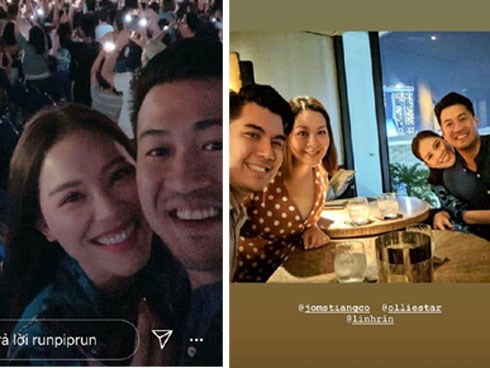 Công khai hẹn hò 1 tháng, Phillip Nguyễn - Linh Rin thoải mái ôm nhau, tình cảm thắm thiết nơi công cộng