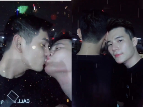 Màn khóa môi đồng giới 