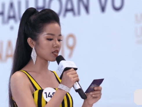Những màn trả lời gây cười của thí sinh Hoa hậu Hoàn vũ Việt Nam 2019