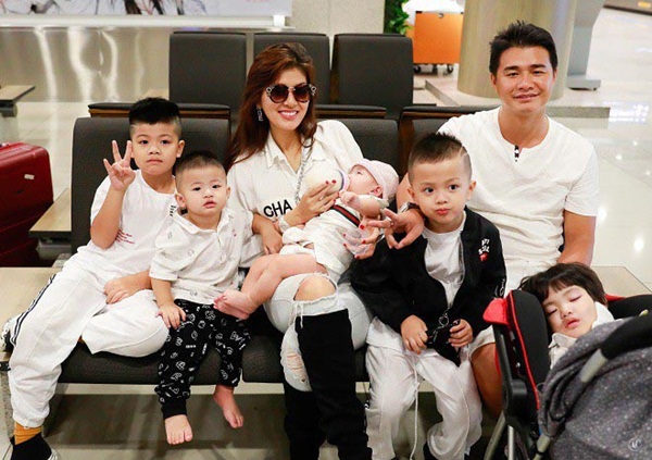 Hoa hậu Việt đang mang thai con thứ 6 cho chồng đại gia nổi tiếng cỡ nào?-1