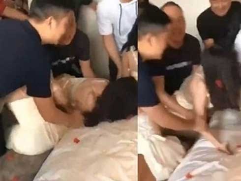 Đám cưới bạn thân, phù dâu bị bạn chú rể lao vào sàm sỡ