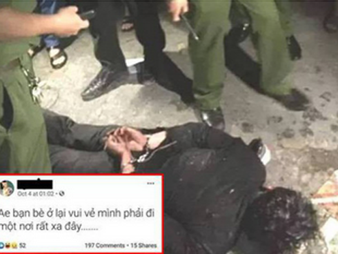 Ám ảnh dòng status của nghi phạm dùng dao truy sát bố mẹ người yêu, nghi do cấm cản yêu đương