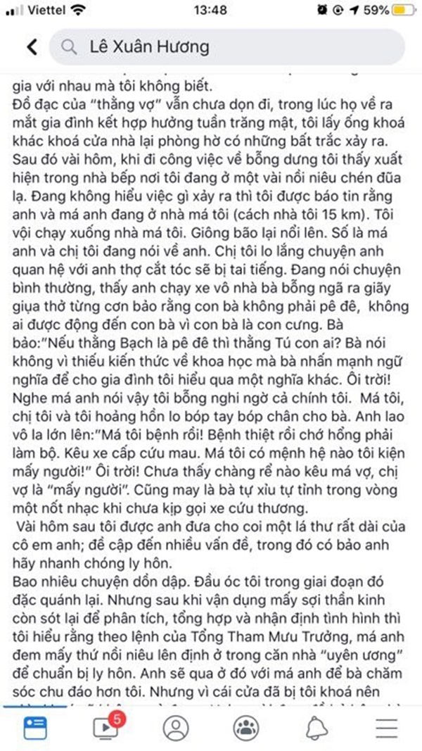 4 chương chưa phải kết thúc, NS Xuân Hương tiếp tục tung chương 5 kể chuyện phải tới đồn công an để cứu người tình của chồng cũ-4