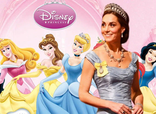 Công nương Kate nào có khác gì Công chúa Disney đời thực với 3 lần lên đồ như bước ra từ hoạt hình-1