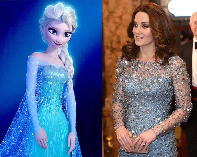 Công nương Kate nào có khác gì Công chúa Disney đời thực với 3 lần lên đồ như bước ra từ hoạt hình-2