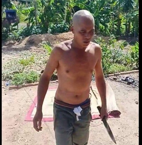 Giết anh vợ rồi bỏ trốn, tên sát nhân bị bắt trong lúc lang thang uống rượu trên đường-1