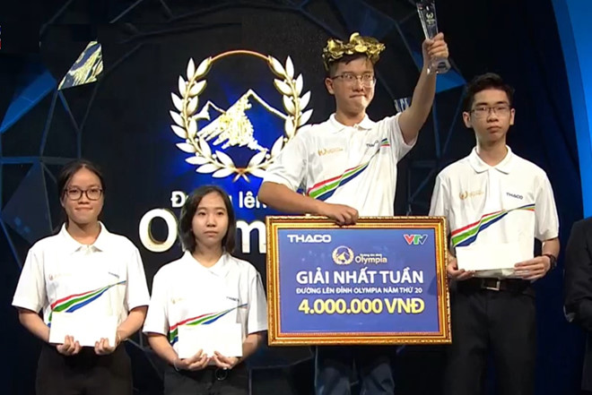 10X Quảng Ninh lập kỷ lục đầu tiên tại Đường lên đỉnh Olympia năm 20-1