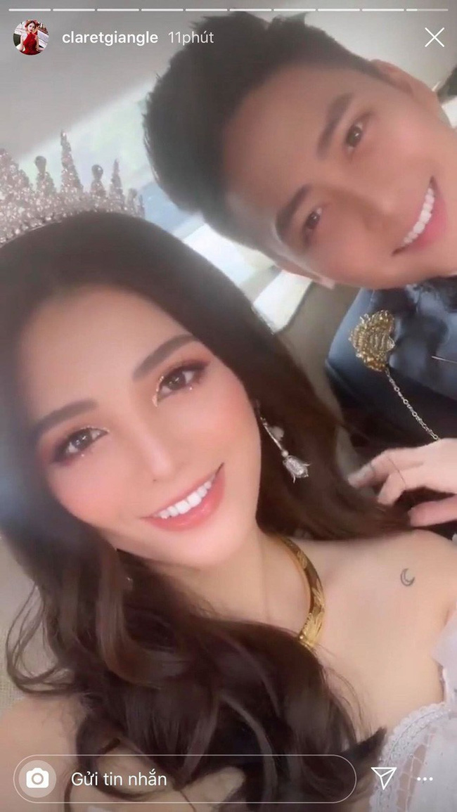 Đám cưới kiểu Rich kid: Hai chiếc Roll Royce cùng dàn xe sang đợi sẵn, không gian tiệc cưới như lâu đài dưới đại dương khiến Á hậu cũng phải trầm trồ-5