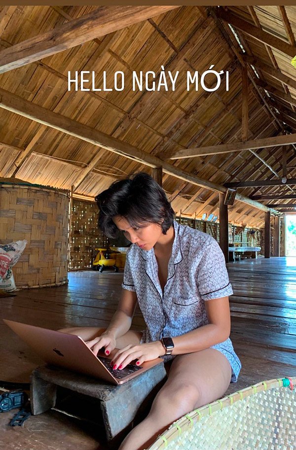 HHen Niê hóa Hoa hậu đồng xanh với thời trang đi ruộng có một không hai-11