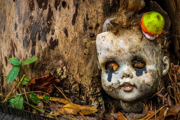 Khám phá con đường mòn tràn ngập búp bê ma ám không khác gì phim kinh dị, ai đi qua cũng phải rùng mình-6