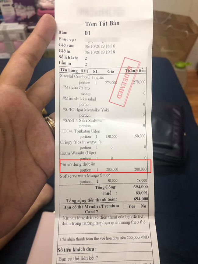 Mang đồ ăn cho con nhỏ vào nhà hàng nổi tiếng bị phụ thu 200k, mẹ bỉm sữa tức giận bóc phốt” nhân viên lươn lẹo-4