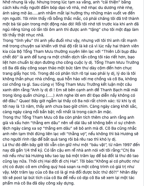 NS Xuân Hương tung bằng chứng, kể chuyện chồng cũ nhớ nhung thằng vợ rồi cải thiện bằng cách gọi người đấm bóp về nhà-2