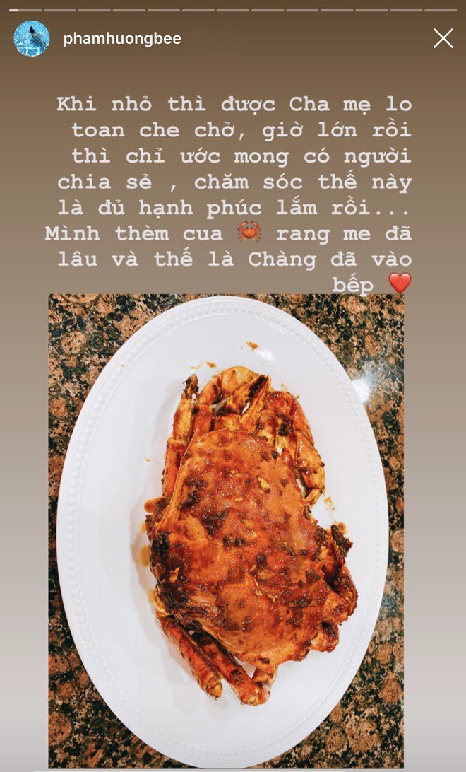 Giấu kín hôn phu đại gia, Phạm Hương sung sướng được người ấy chăm sóc, nấu món ăn đặc biệt-2