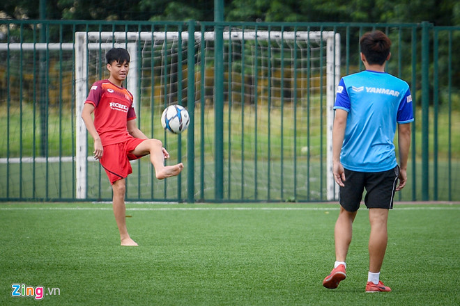 HLV Park loại Trọng Đại, Thanh Hậu trước trận gặp U22 UAE-1