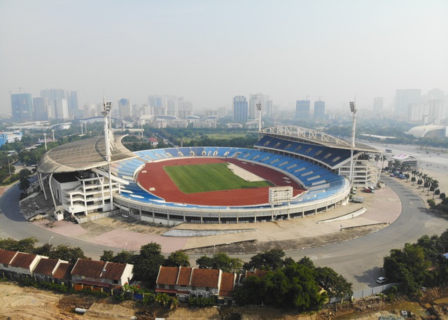Toàn cảnh sân Mỹ Đình trước trận ĐT Việt Nam - Malaysia-1