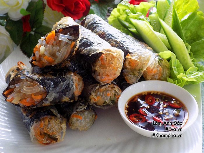 Biến tấu chả giò sushi thơm nức, cả nhà tròn mắt vì thấy vừa lạ vừa ngon-6