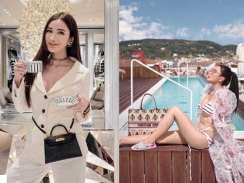 Chia tay chồng nhận trợ cấp 10 tỷ/tháng, cựu tiếp viên khoe cuộc sống sang chảnh, một bước lên tiên