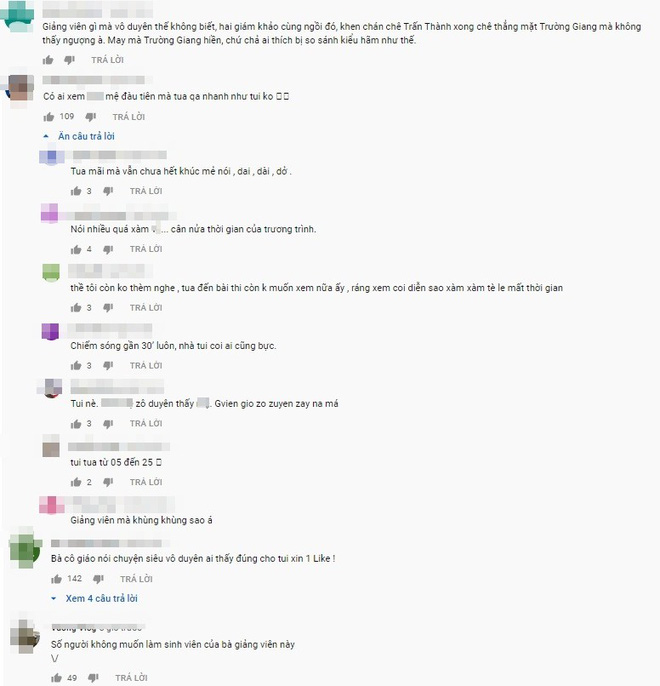 Nữ giảng viên Đại học Bách khoa gây bức xúc, bị chỉ trích nặng nề vì chê bai Trường Giang thậm tệ-6