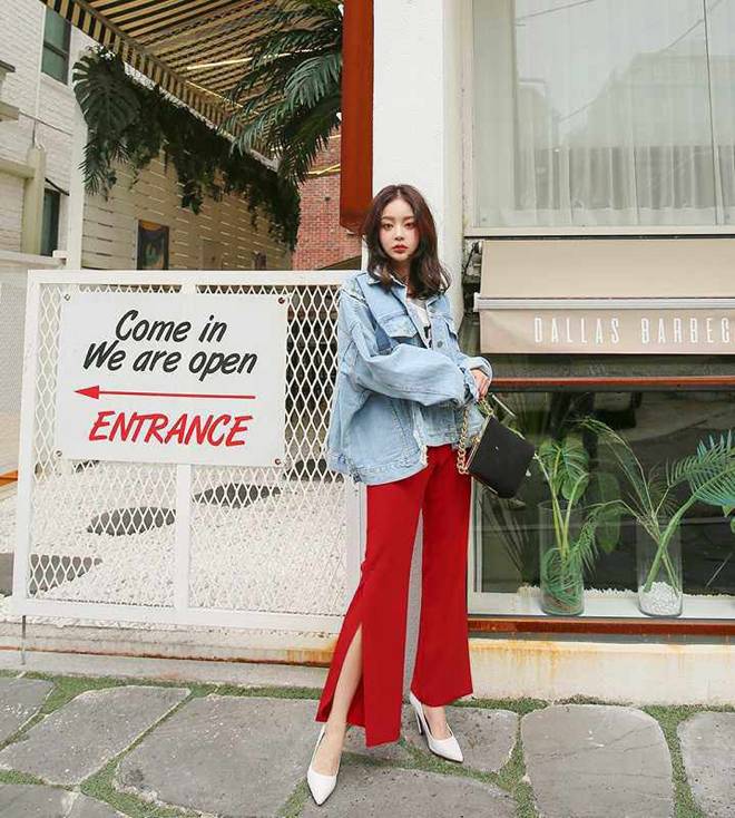 Mặc skinny jeans bị chê gầy nhom, Tăng Thanh Hà đổi ngay quần xẻ tà liền quyến rũ hơn hẳn-11